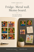 Custom Photo Magnets – 2x2" Square