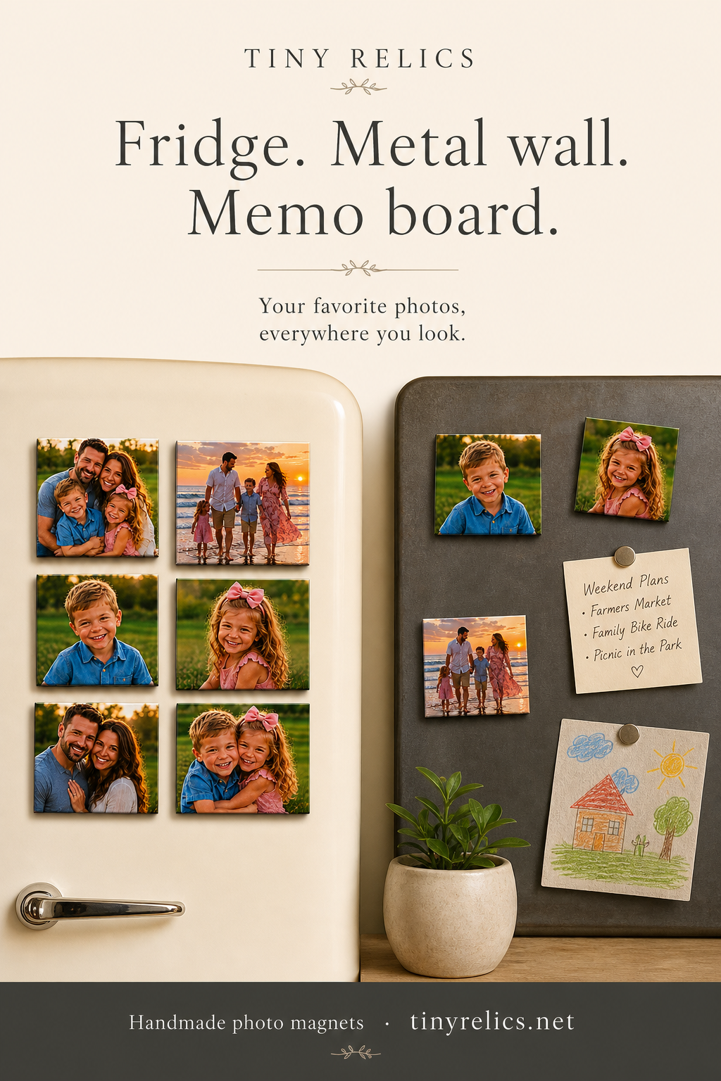 Custom Photo Magnets – 2x2" Square