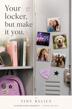 Custom Photo Magnets – 2x2" Square