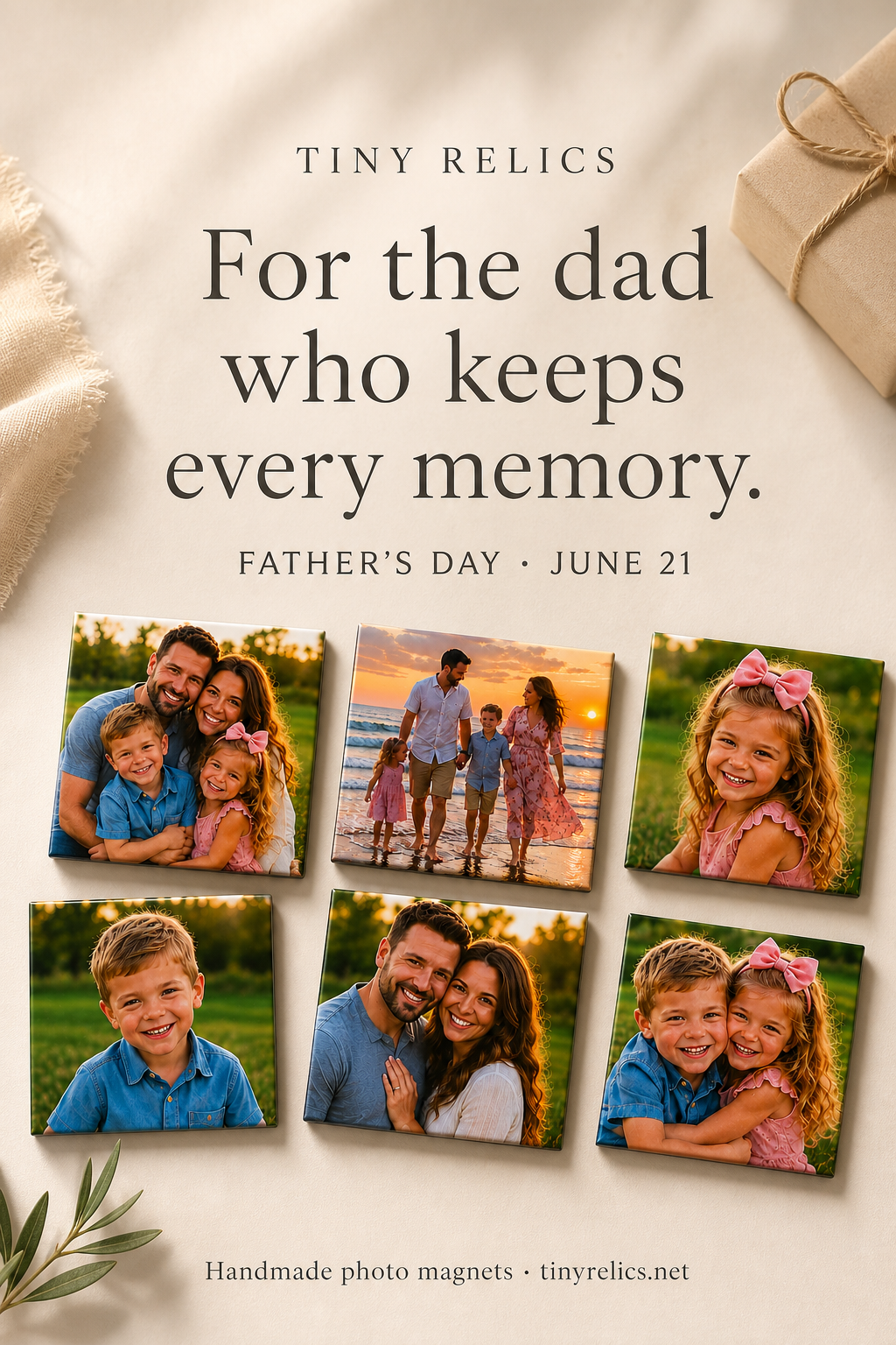Custom Photo Magnets – 2x2" Square