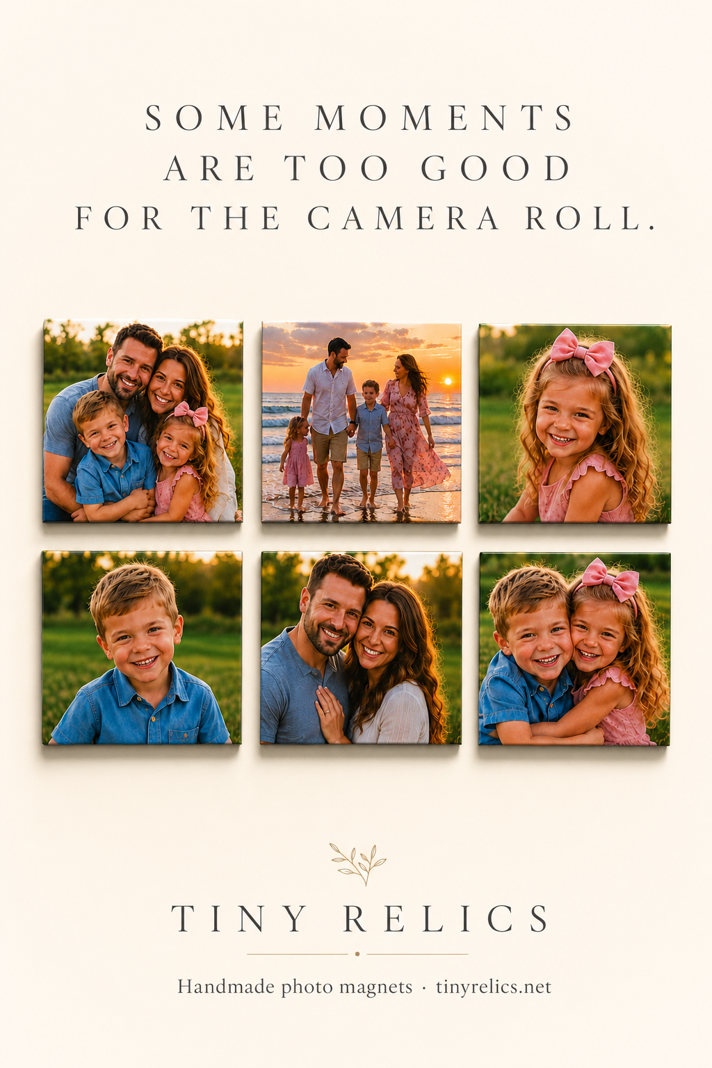 Custom Photo Magnets – 2x2" Square